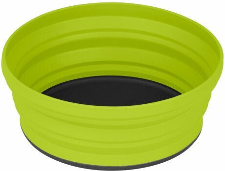 Sea to Summit X-Bowl Camping Cooking Utensils Plate Lime 650ml