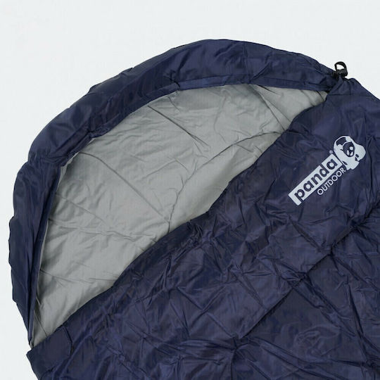 Panda Sleeping Bag Single 2 Seasons Ranger Hood Lime