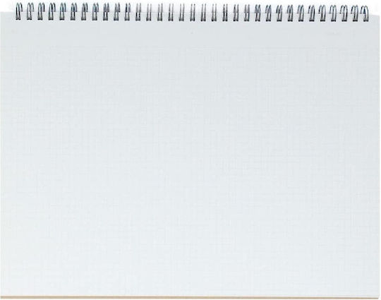 Mnemosyne Notepad Notepad Spiral 70 Sheets A4 Square Black