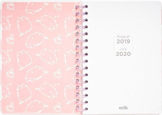 Pusheen Notizbuch Spirale A5 Rosa