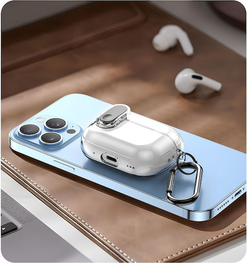 Dux Ducis PECL Θήκη Σιλικόνης σε Διάφανο χρώμα για Apple AirPods 4