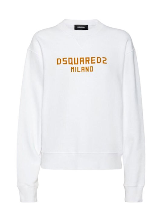 Дамски Суитшърт White/ochre