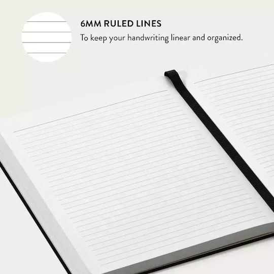 Burga Notizbuch A5 Geregelt Beige