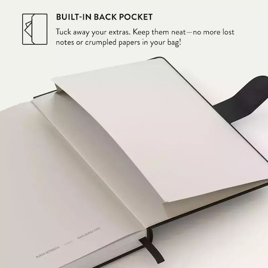 Burga Notizbuch A5 Geregelt Beige