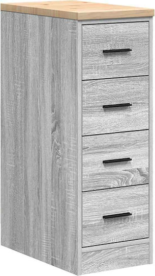 vidaXL Schubladenschrank 30x51x85cm