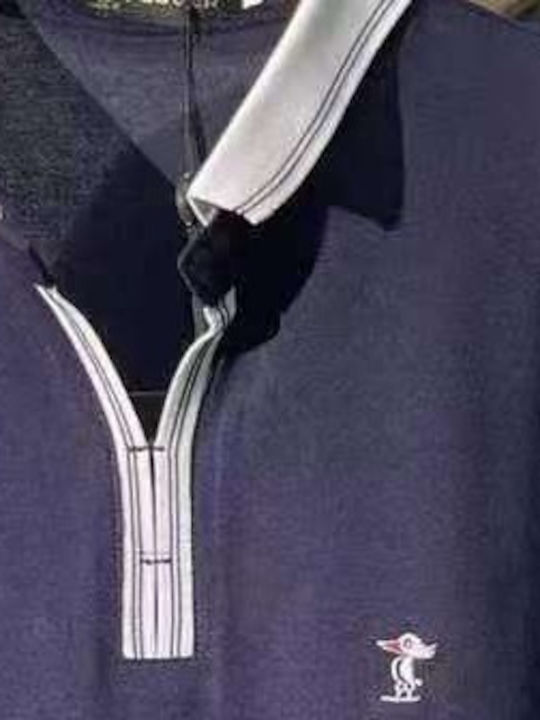 Polo Kurzarmbluse Blue