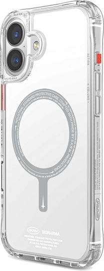 Skinarma Back Cover Σιλικόνης / Πλαστικό Διάφανο (iPhone 16 Plus)