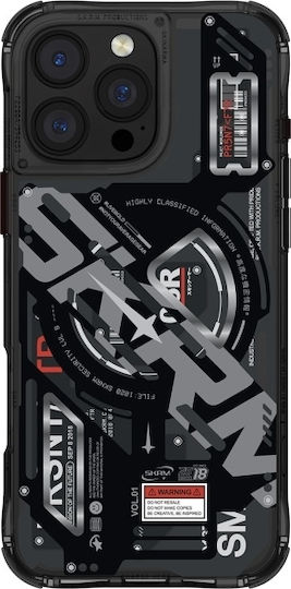Skinarma Back Cover Plastic Negru (iPhone 16 Pro)