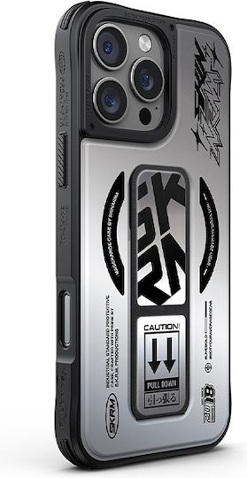 Skinarma Back Cover Plastic Argintiu (iPhone 16 Pro Max)