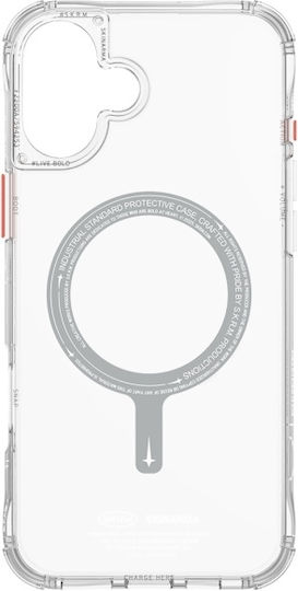 Skinarma Back Cover Σιλικόνης / Πλαστικό Διάφανο (iPhone 16 Plus)