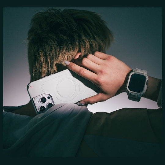 Skinarma Umschlag Rückseite Kunststoff Gray (iPhone 17 Pro Max / iPhone 17 Pro / iPhone 16 Pro Max)