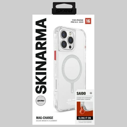Skinarma Back Cover Silicon Transparent (iPhone 16 Pro Max)