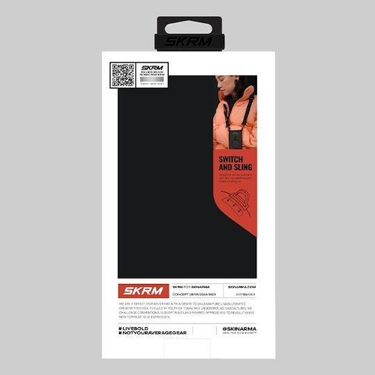 Skinarma Back Cover Σιλικόνης / Πλαστικό Διάφανο (iPhone 16 Plus)