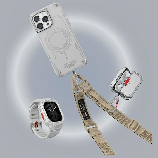 Skinarma Back Cover Μεταλλικό Γκρι (iPhone 16 Pro)
