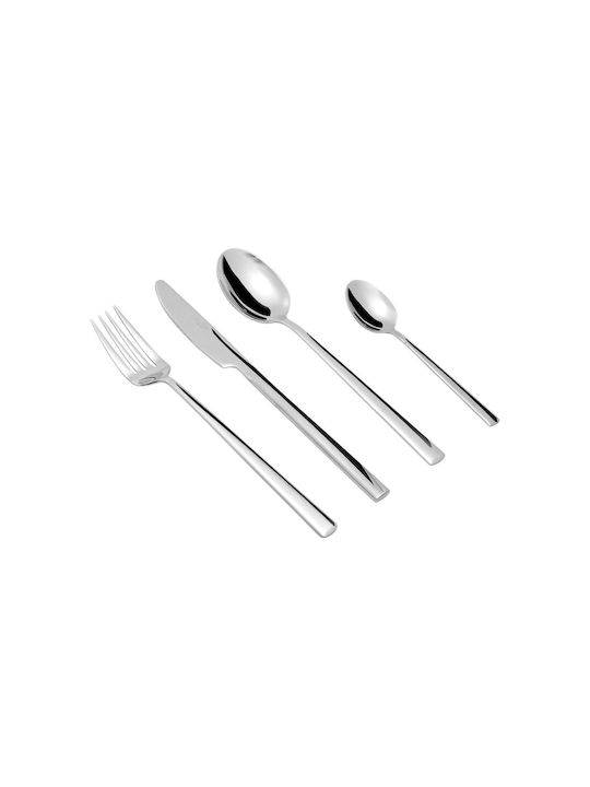 Estia Cutlery Set Stainless Silver 24pcs