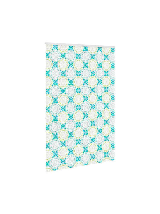 Vidaxl Duschvorhang Rollkassette 160x240cm Stoffbreite 156cm Mehrfarbig