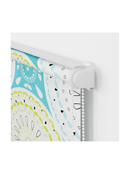Vidaxl Duschvorhang Rollkassette 160x240cm Stoffbreite 156cm Mehrfarbig