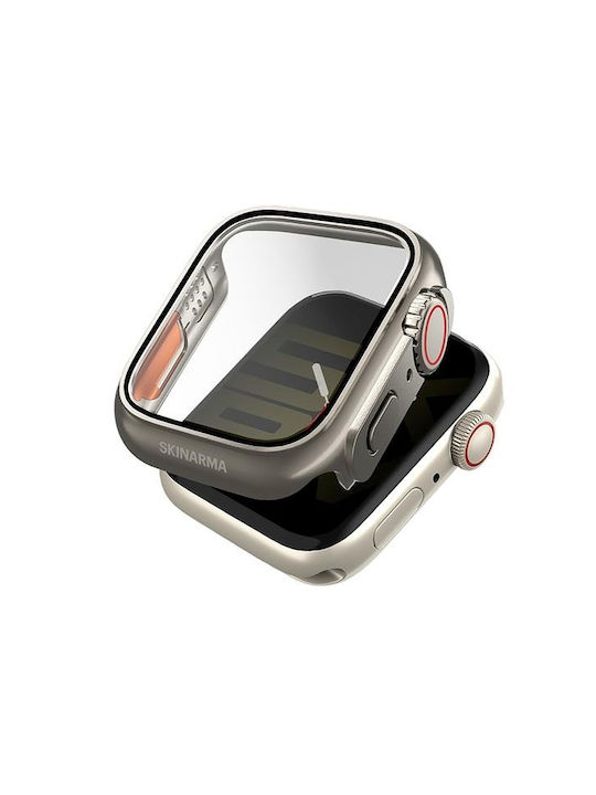Skinarma Πλαστική Θήκη Titanium για Apple Watch 41mm