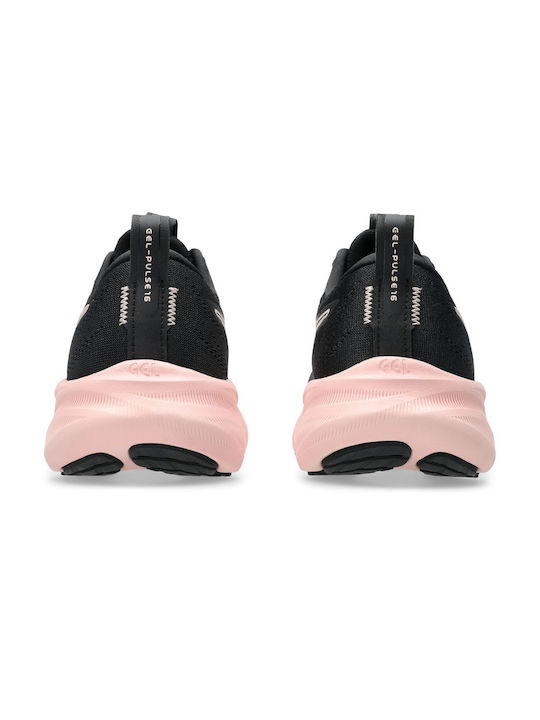 Gel-pulse 16 Femei Pantofi sport Alergare Black / Pink