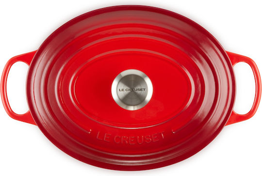 Le Creuset Γάστρα Οβάλ Μαντεμένια με Σχάρα 16.5cm 4.7lt