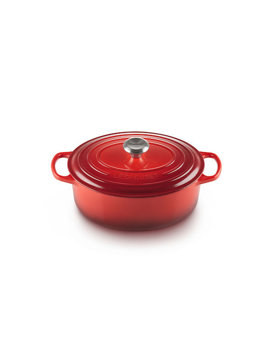 Le Creuset Γάστρα Οβάλ Μαντεμένια με Σχάρα 16.5cm 4.7lt