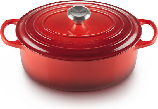 Le Creuset Γάστρα Οβάλ Μαντεμένια με Σχάρα 16.5cm 4.7lt