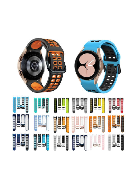 Armband Silikon Schwarz (Galaxy Watch Active 2)