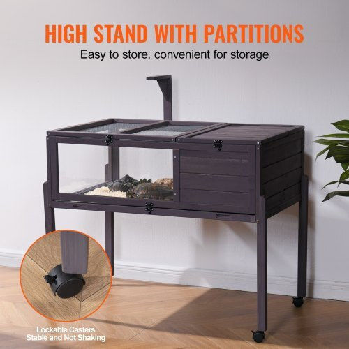 Vevor Reptile Terrarium Gray