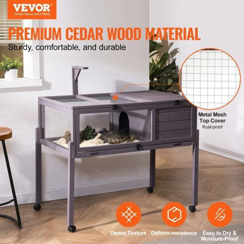 Vevor Reptile Terrarium Gray