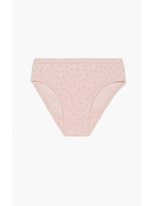 Minerva Fairy Hearts Kids' Set with Briefs White, Pink 2pcs Minerva Fairy Hearts Kids' Set with Briefs White, Pink 2pcs