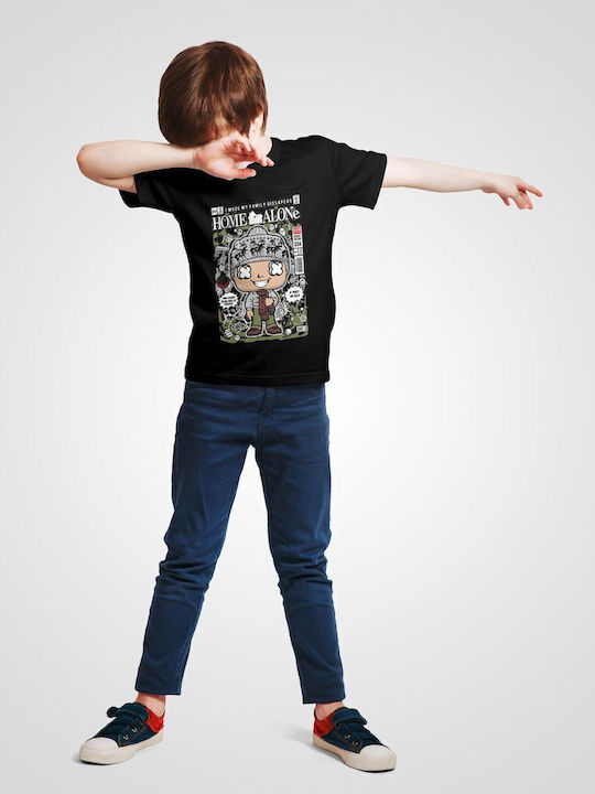 Παιδικό T-shirt Black Home Alone