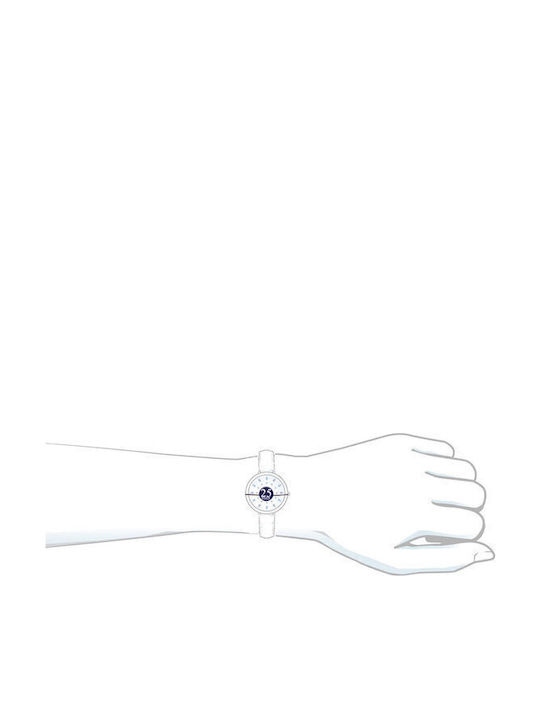 Bering Time Classic Crystals Damenuhr 26mm Batterie mit Gold Rostfreiem Stahlarmband