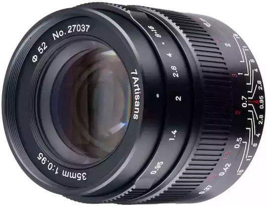 7artisans Crop Φωτογραφικός Φακός Σταθερός για Nikon Z Mount Μαύρος