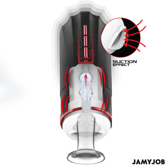 Jamyjob Мастурбатор Уста с вибрация 1бр