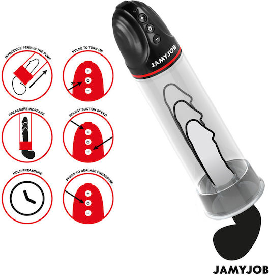 Jamyjob Pompa Penis Gri
