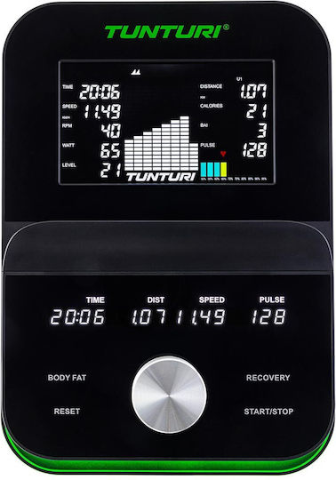 Tunturi Signature C65-F Magnetic Cross Trainer with Plate Weight 35kg for Maximum Weight 150kg