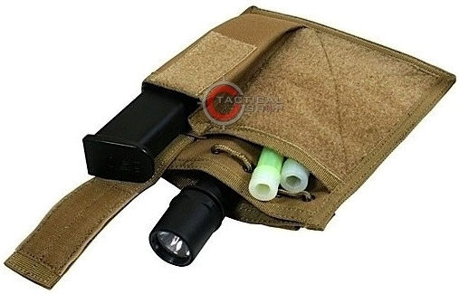 Mil-Tec Admin Pouch Molle Калъф за колан За лов Черен