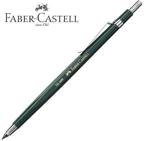 Faber-Castell Creion mecanic de desen Metalic 2mm cu Ascutitoare