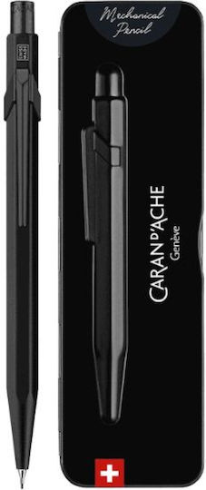 Caran D'ache Mechanical Pencil for Drawing Metallic 1pcs Black