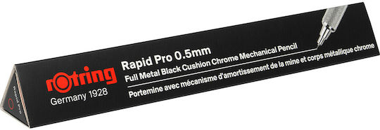 Rotring Rapid Pro Silver Mechanical Pencil 0,5mm 1904255 3501179042558