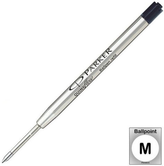 Parker Replacement Ink for Pen Medium Black