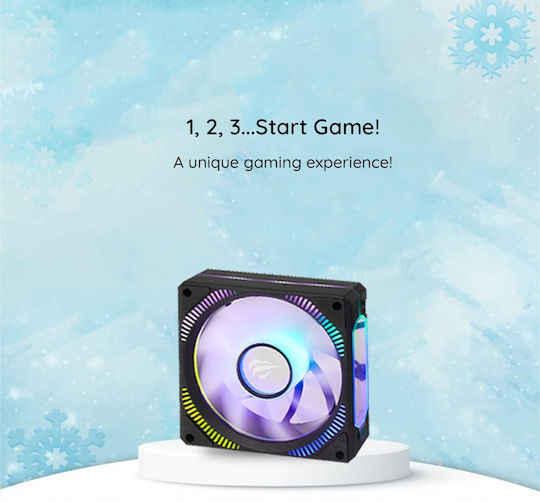 Havit F2096 Case Fan 120mm (1800rpm) with RGB Lighting