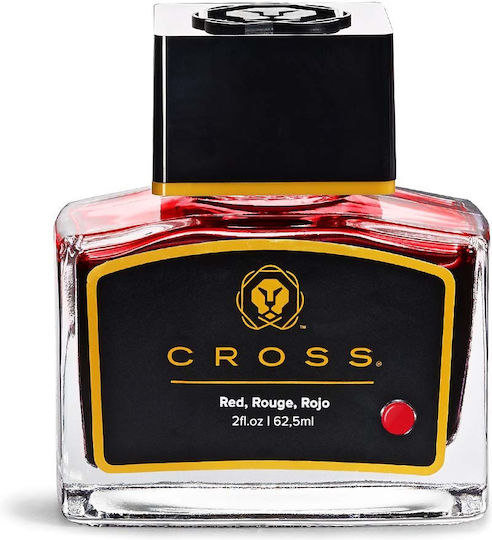 Cross Ανταλλακτικό Μελάνι για Πένα Κόκκινο 62.5ml