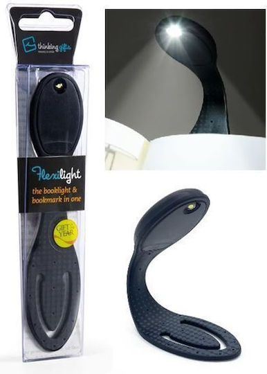 Book Light LED with Clip Black