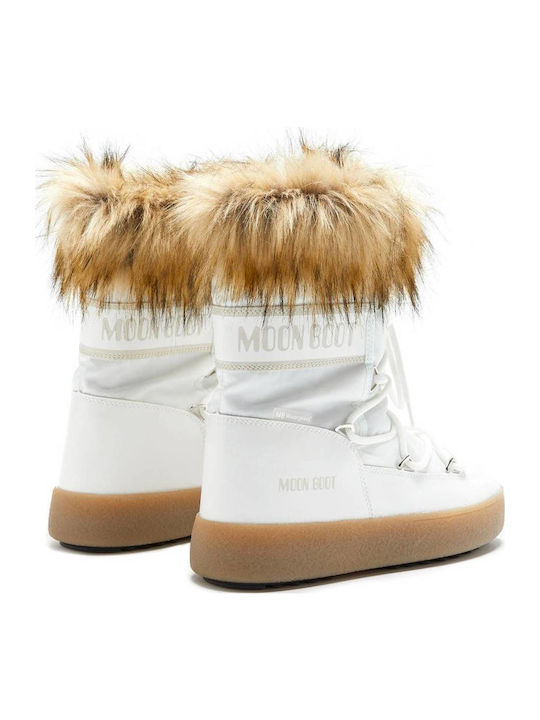 Moon Boot Ltrack Monaco Low Damenstiefel Schnee Weiß