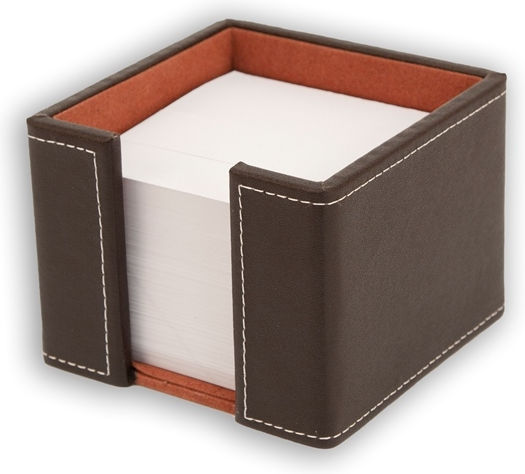 Leather Paper Holder in Brown Color 1pcs 11.5x8x11.5cm