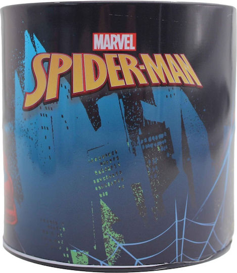 Метална Поставка за моливи Spiderman 1бр 10.5x10x10см.
