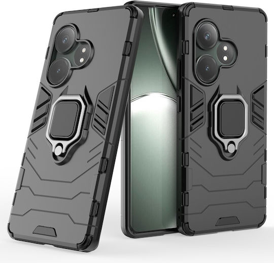 Mad Mask Thin Armor Задна корица Силикон Черен (Realme GT 6)