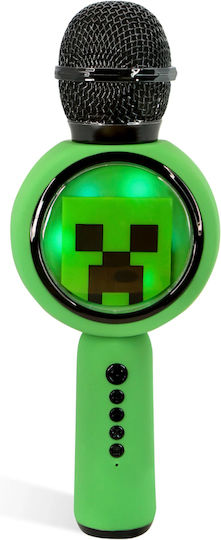 OTL Microfon Karaoke Fără Fir Minecraft MC1240 Verde