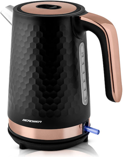 Berdsen BD-705 Βραστήρας 1.7lt 2200W Black-Copper